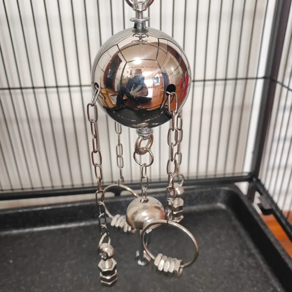 Stainless Steel Bell Chew Toy