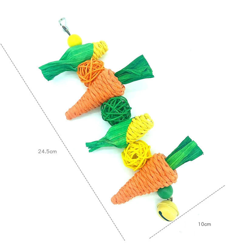 Pet Parrot Chewing Toys
