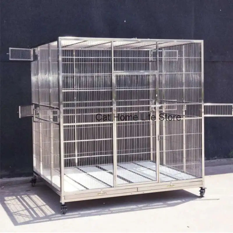 Stainless Steel Large Bird Cage