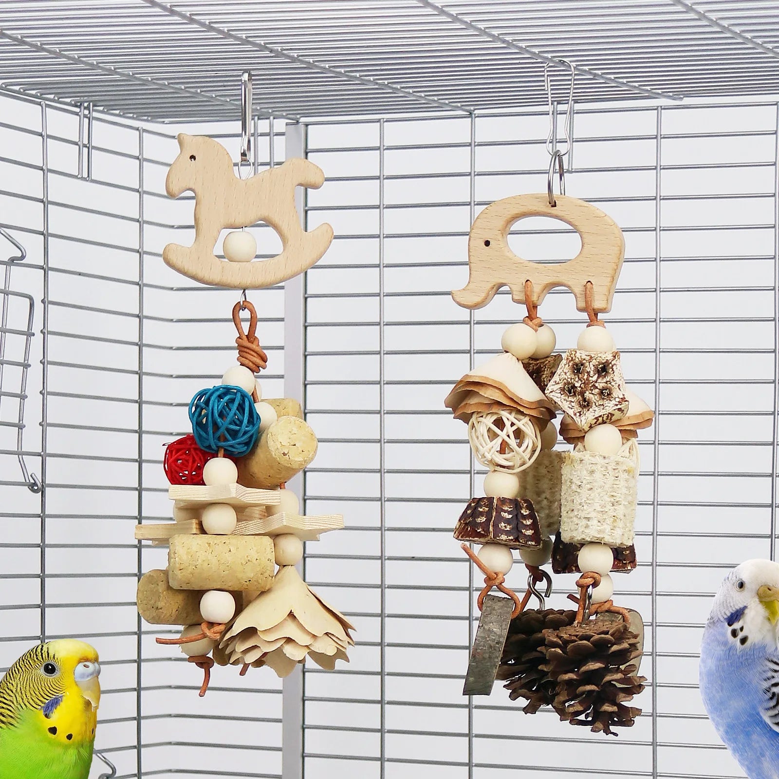 Wooden Animal Puzzle Chew Toy
