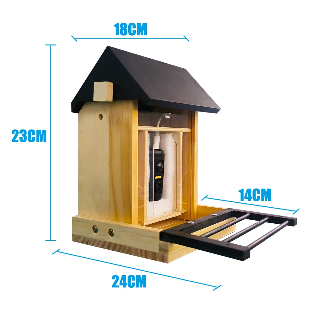Smart Bird Feeder with HD Camera