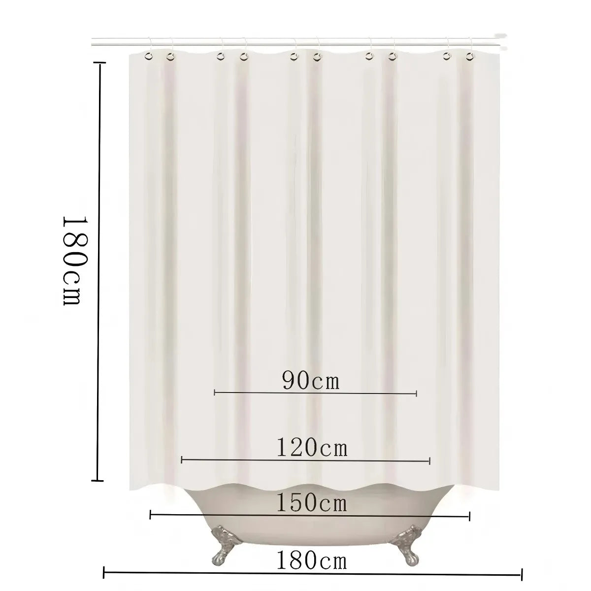 Tropical Parrot Shower Curtain - Waterproof