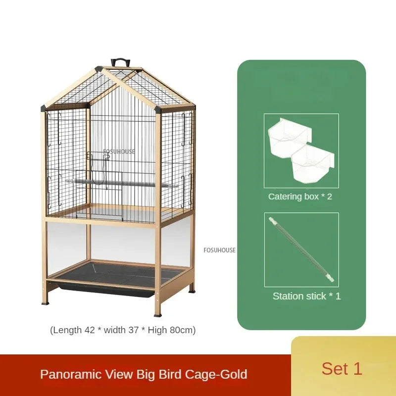 Portable Luxury Parrot Villa