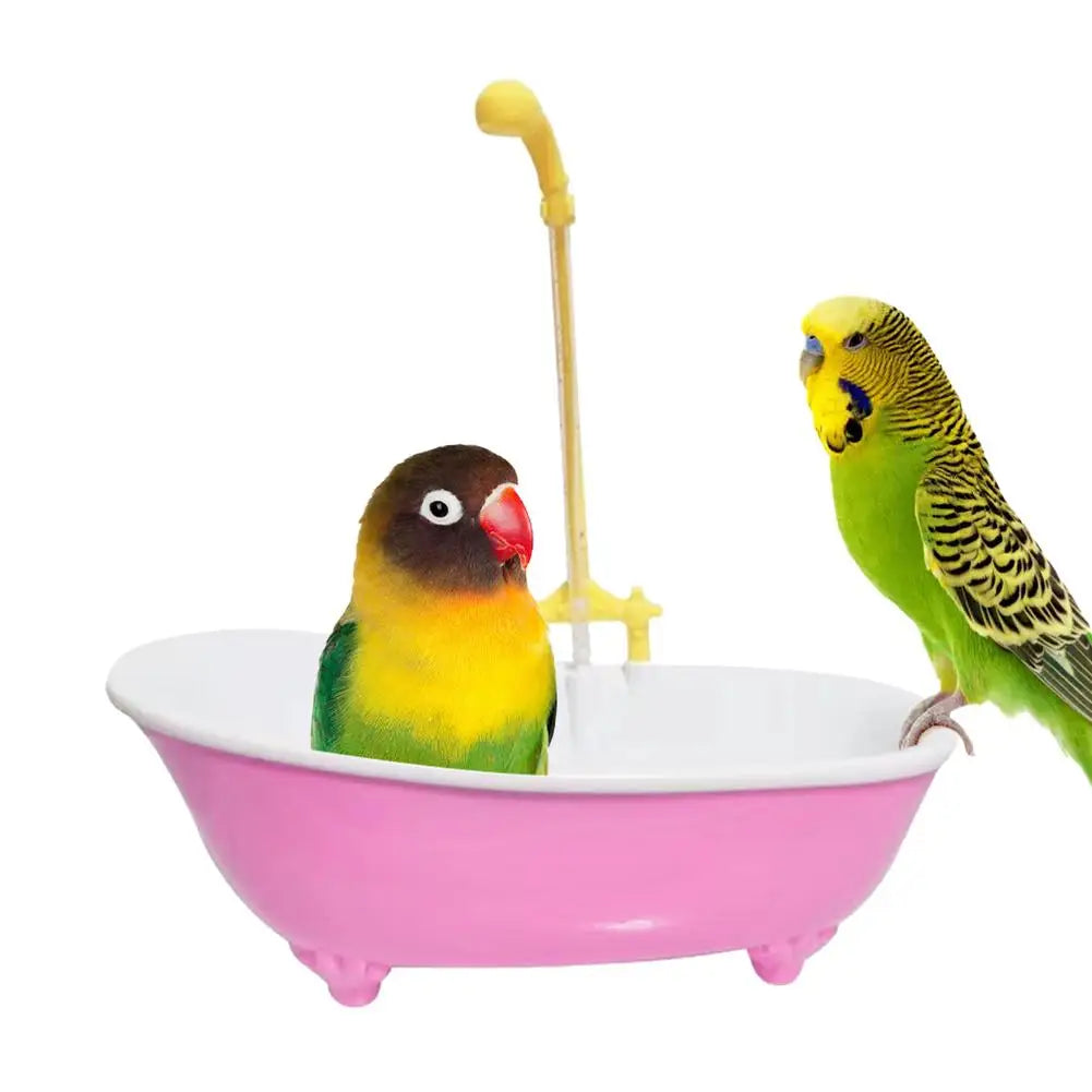 Automatic Bird Bathtub - Electric Shower for Parrots