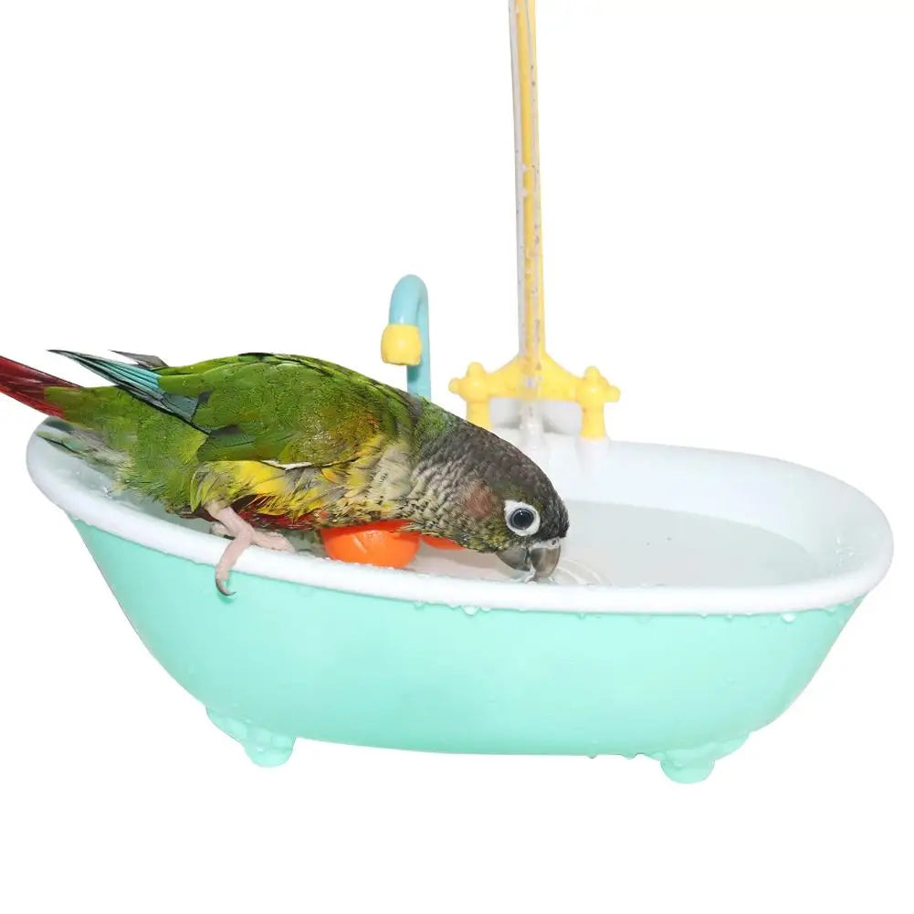 Automatic Bird Bathtub - Electric Shower for Parrots