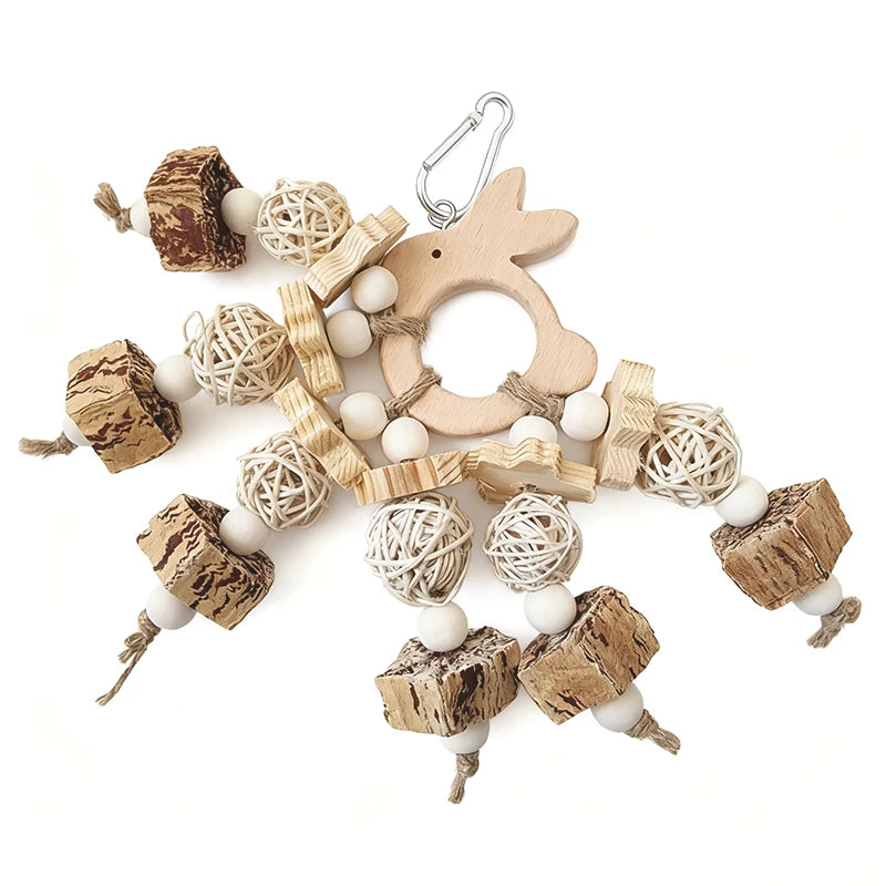 Wooden Blocks Chew Toy