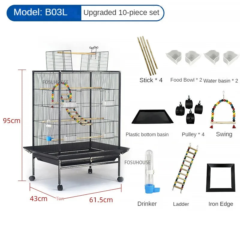 Luxury Starling Breeding Cage