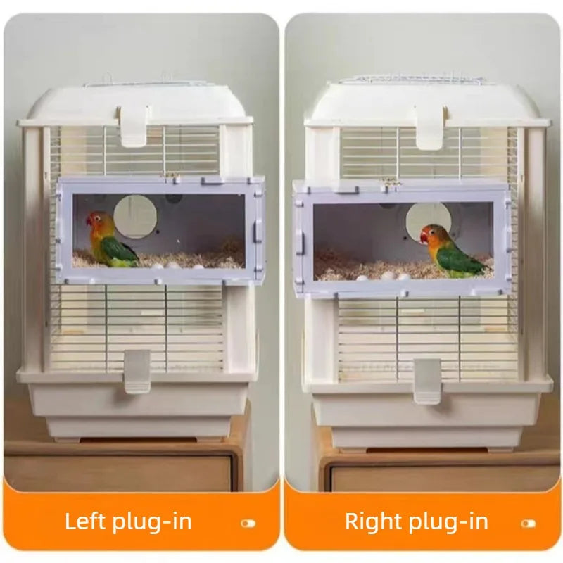 PVC Parrot Breeding Nest Box