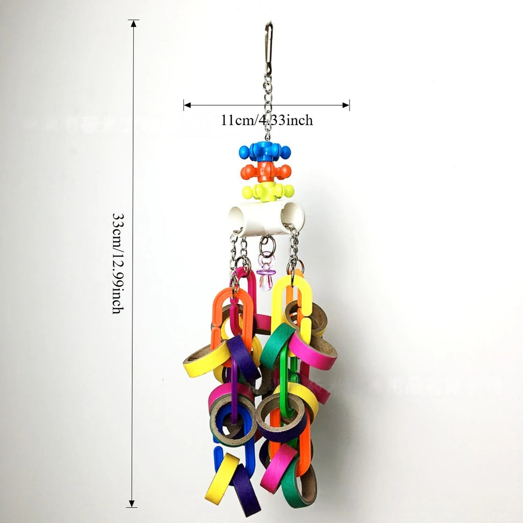 Colorful Bagel Foraging Toy