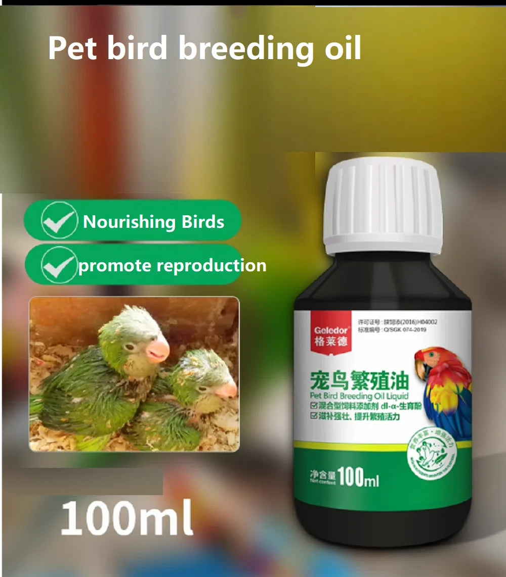 Parrot Breeding Oil - Multi-Effect Fertility Support