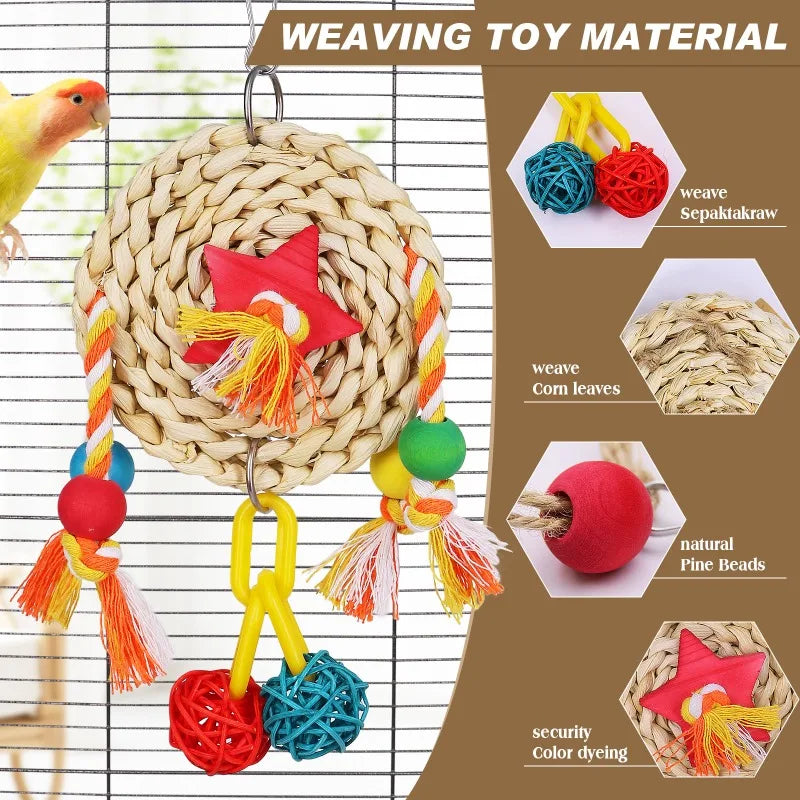 Double Ball Vine Chew Toy