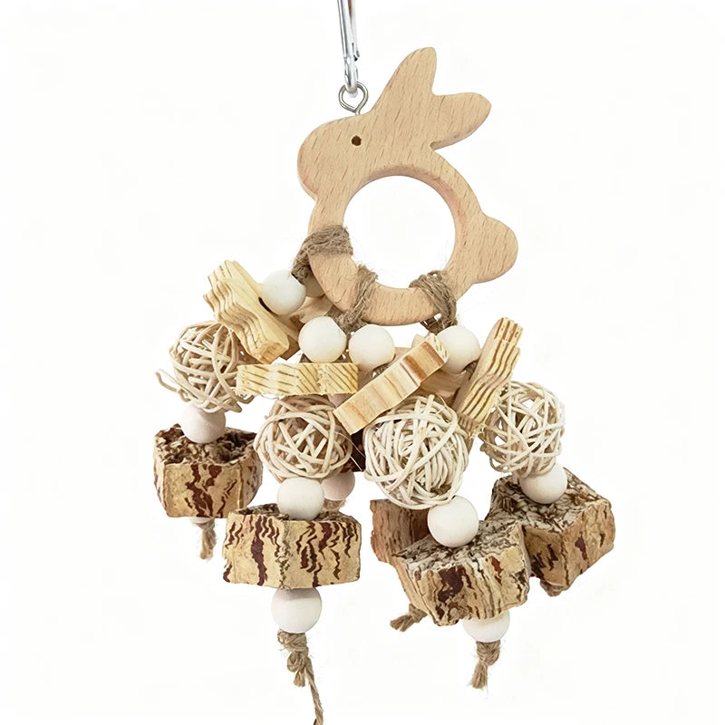 Wooden Blocks Chew Toy