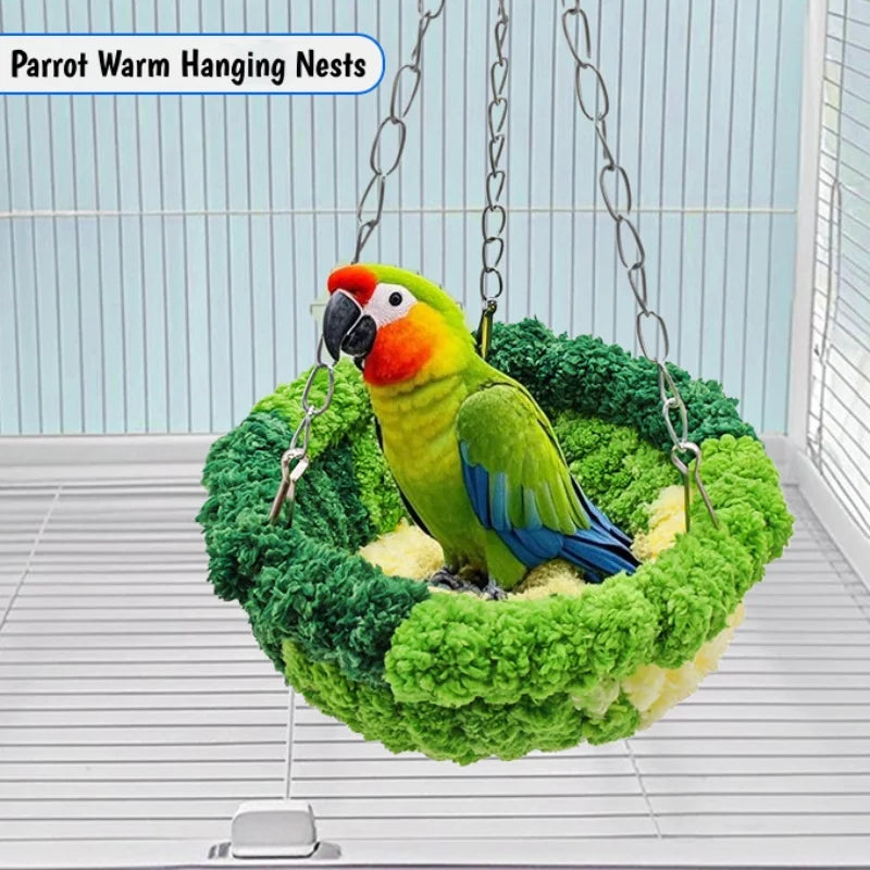 Parrot Hanging Hammock Nest