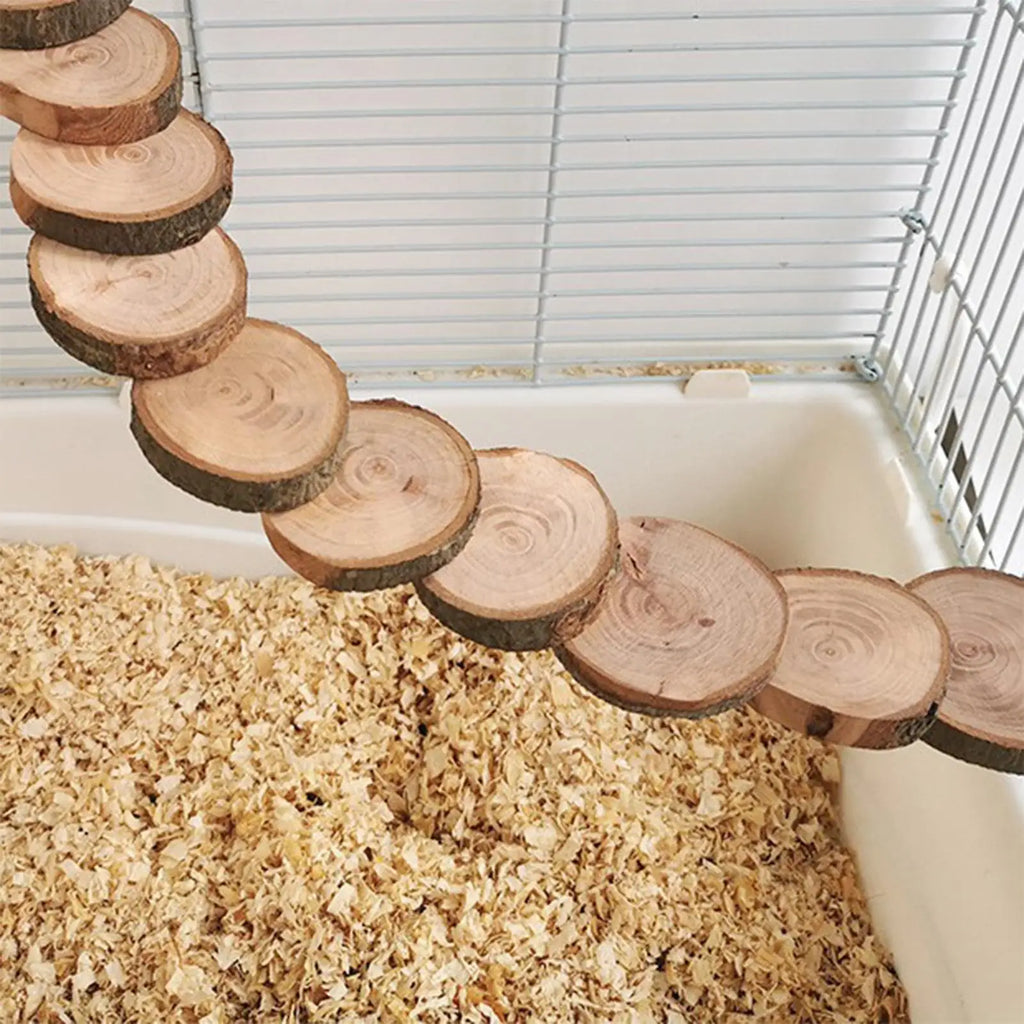 Wooden Climbing Staircase