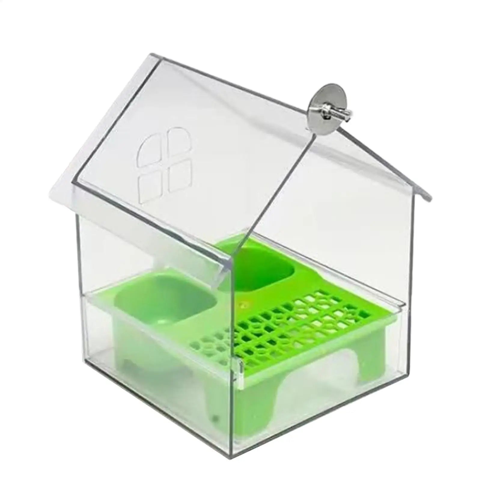 Anti-Scatter Bird Feeder & Bath