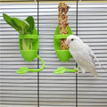 Bird Cuttlebone Holder - Cage Feeding Rack for Parrots