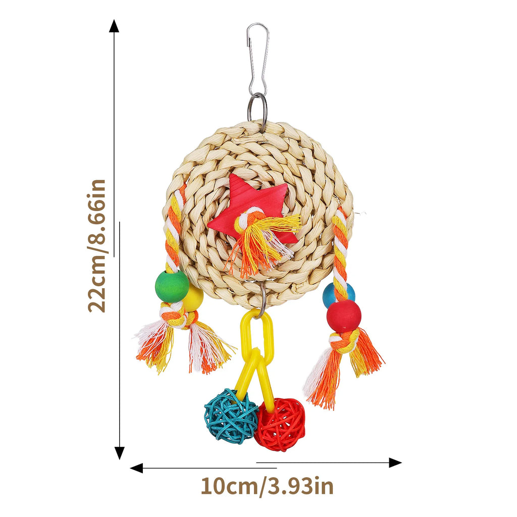Double Ball Vine Chew Toy