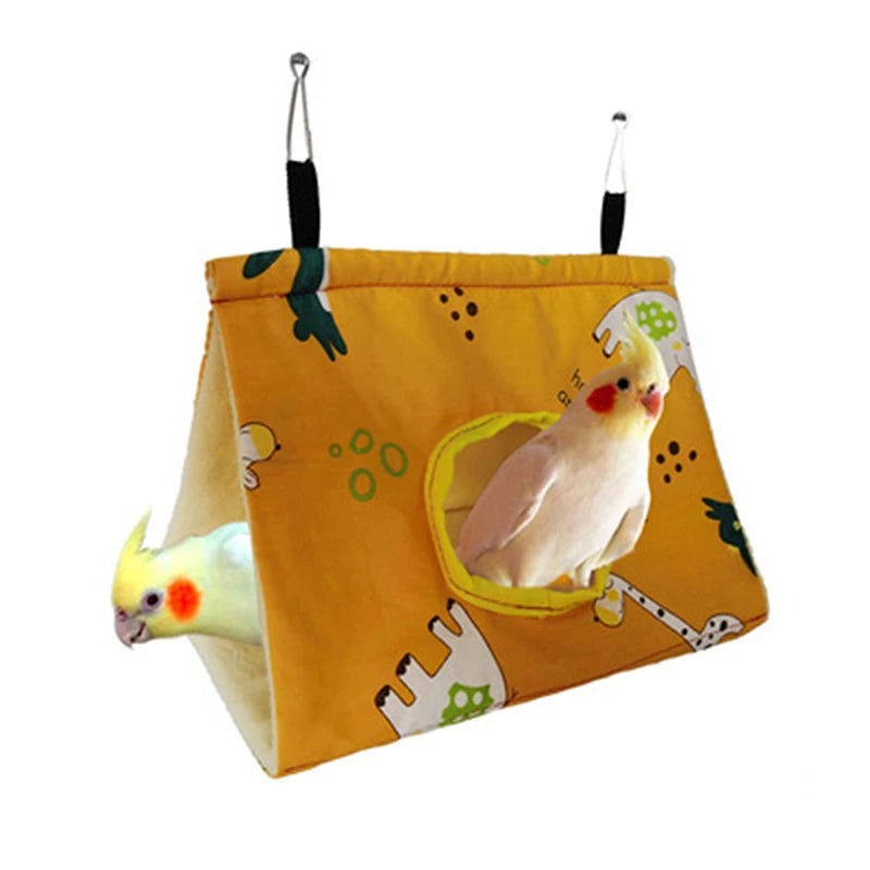Plush Parrot Hammock Nest