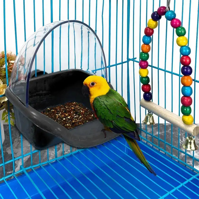 Hanging Bird Bath Cube