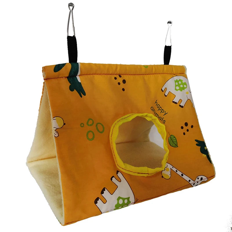 Plush Parrot Hammock Nest