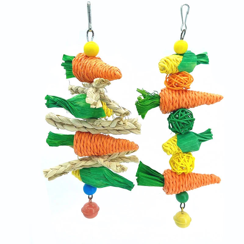 Pet Parrot Chewing Toys