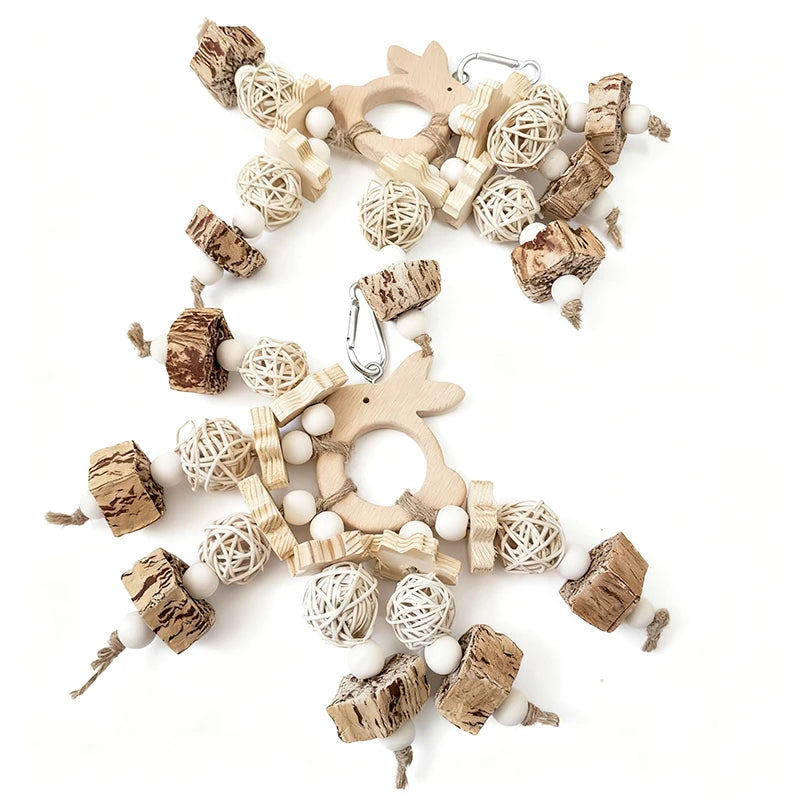Wooden Blocks Chew Toy