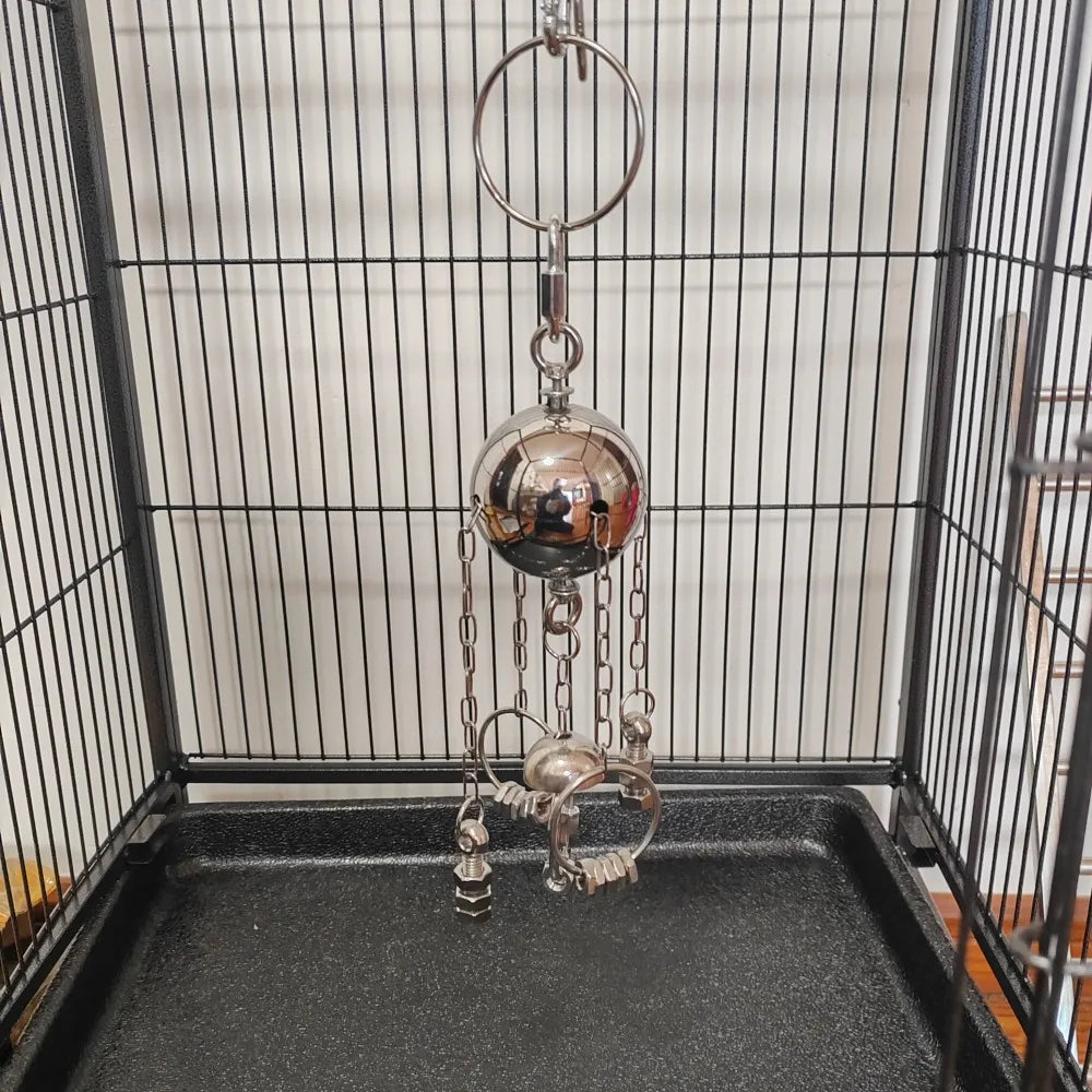 Stainless Steel Bell Chew Toy