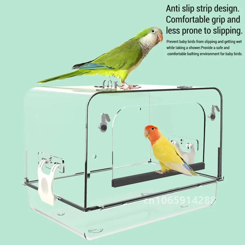 Acrylic Bird Bath Box