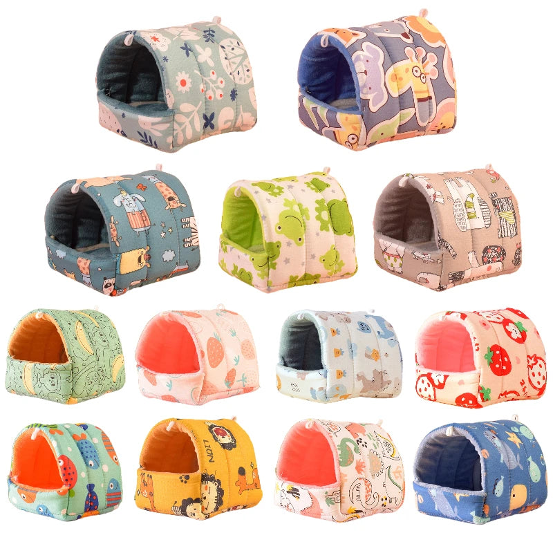 Cartoon Bird Sleeping Nest