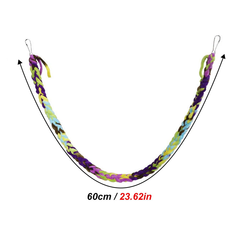 Bird Rope Bridge Swing Toy