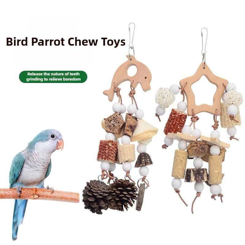 Natural Wood & Fruit Foraging Skewer Set