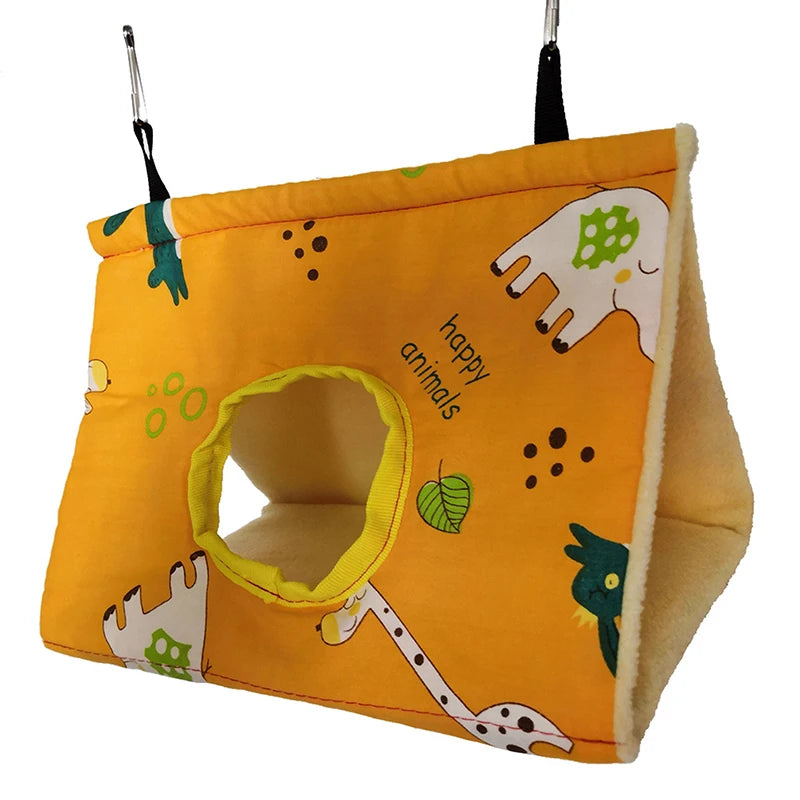 Plush Parrot Hammock Nest