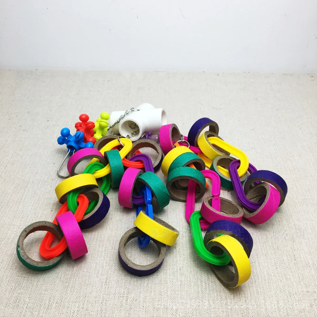 Colorful Bagel Foraging Toy