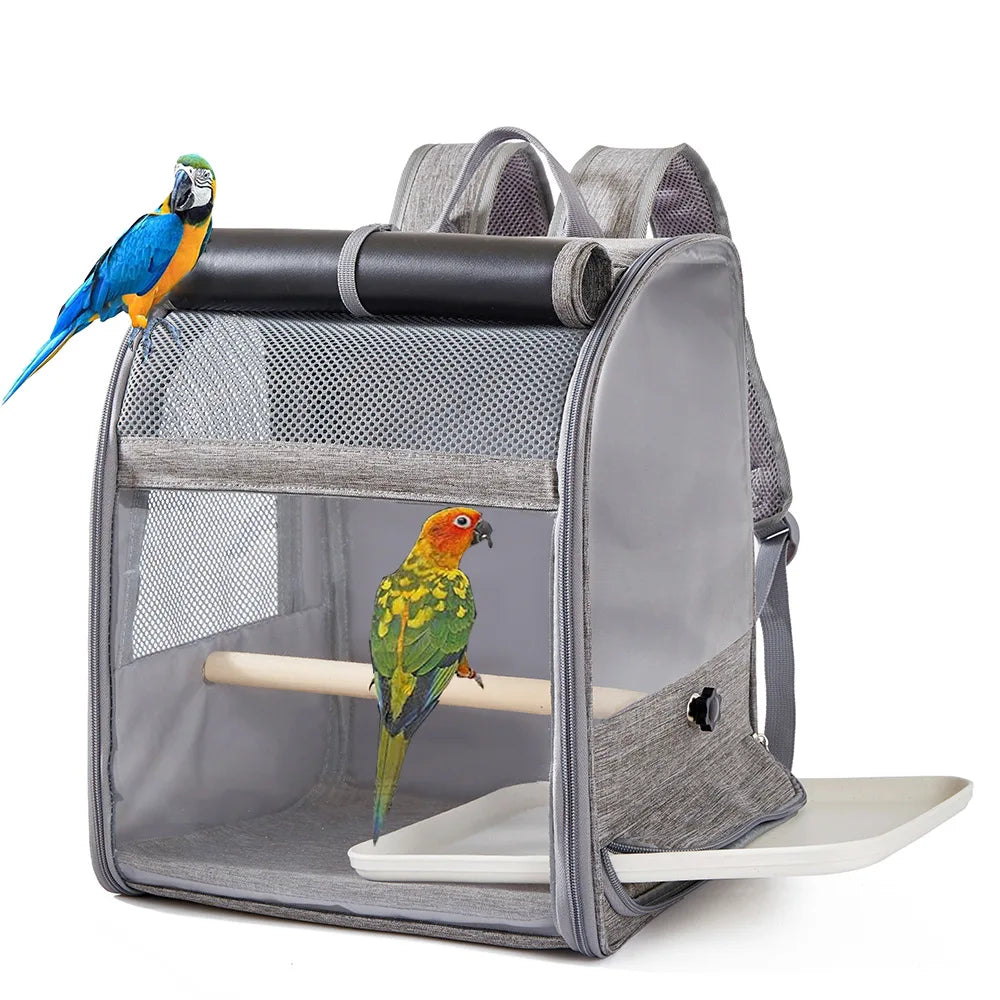 Parrot Travel Backpack with Perch & Tray
