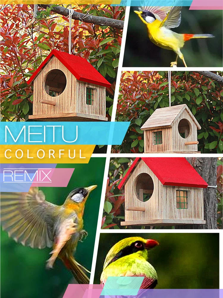 Wooden Parrot Nesting Box
