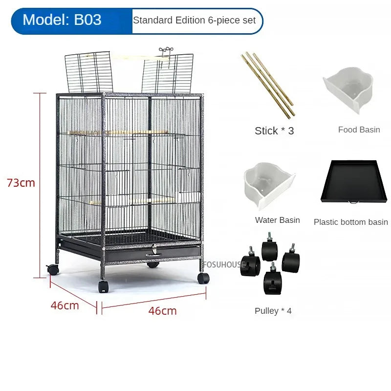 Luxury Starling Breeding Cage