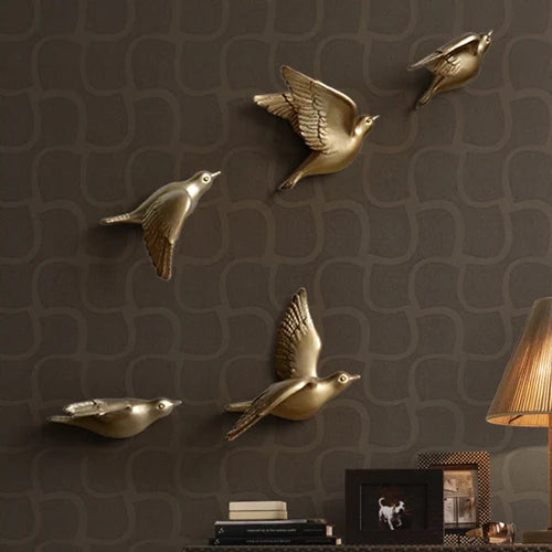 3D Bird Wall Hanging Decoration