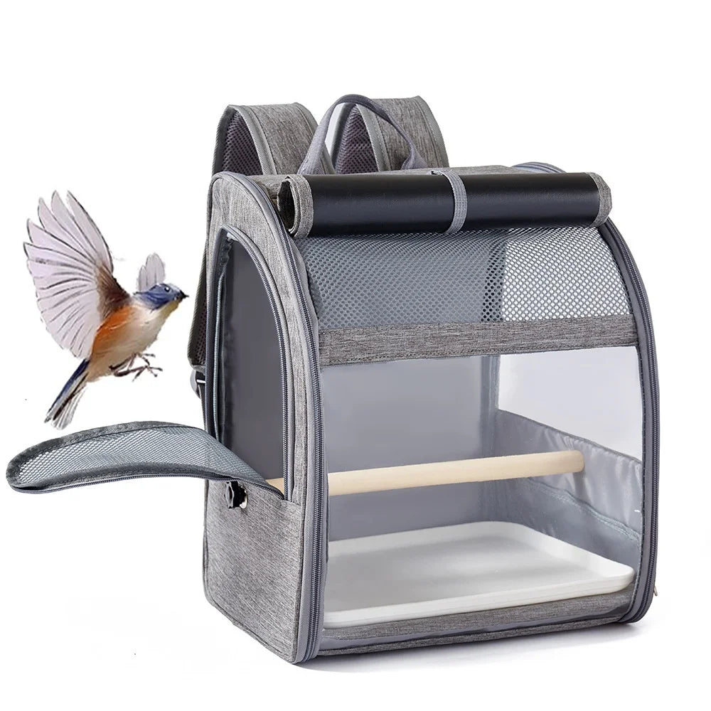 Parrot Travel Backpack with Perch & Tray