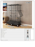 Large Multi-Layer Breeding Cage with Drawer