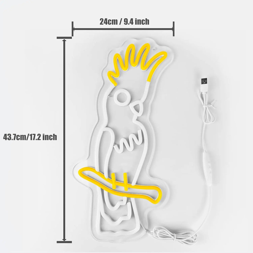 Parrot Neon Light Sign