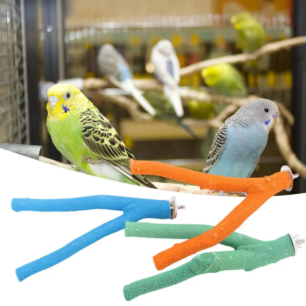 Pumice Bird Perch for Nail & Beak Trimming