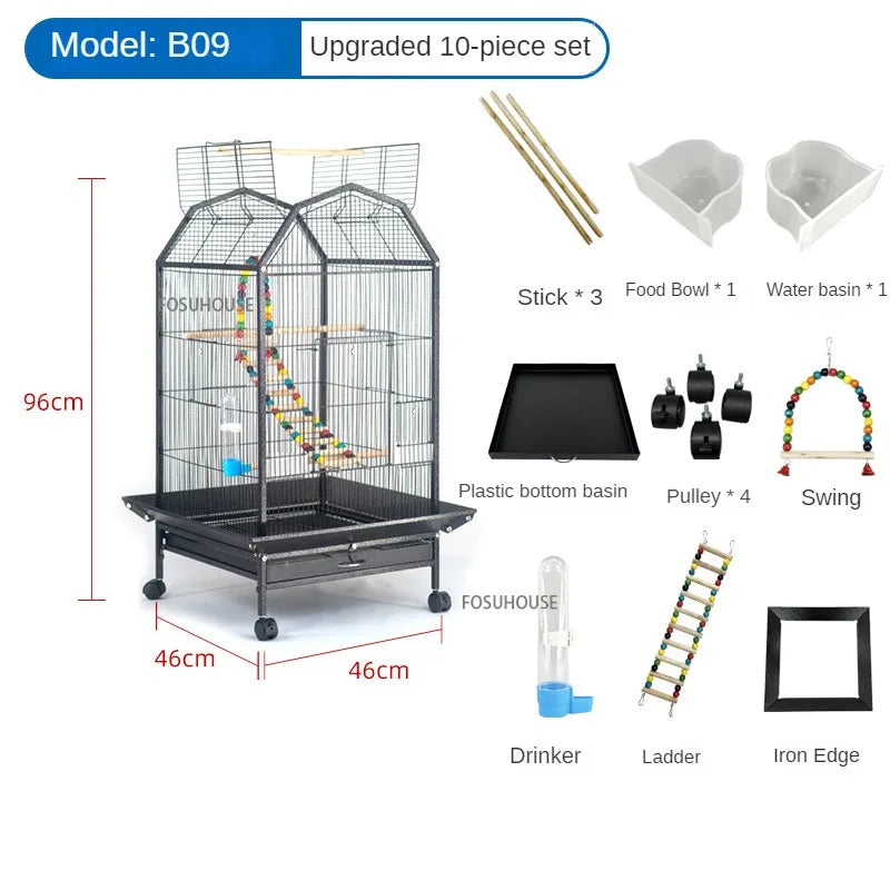 Luxury Starling Breeding Cage