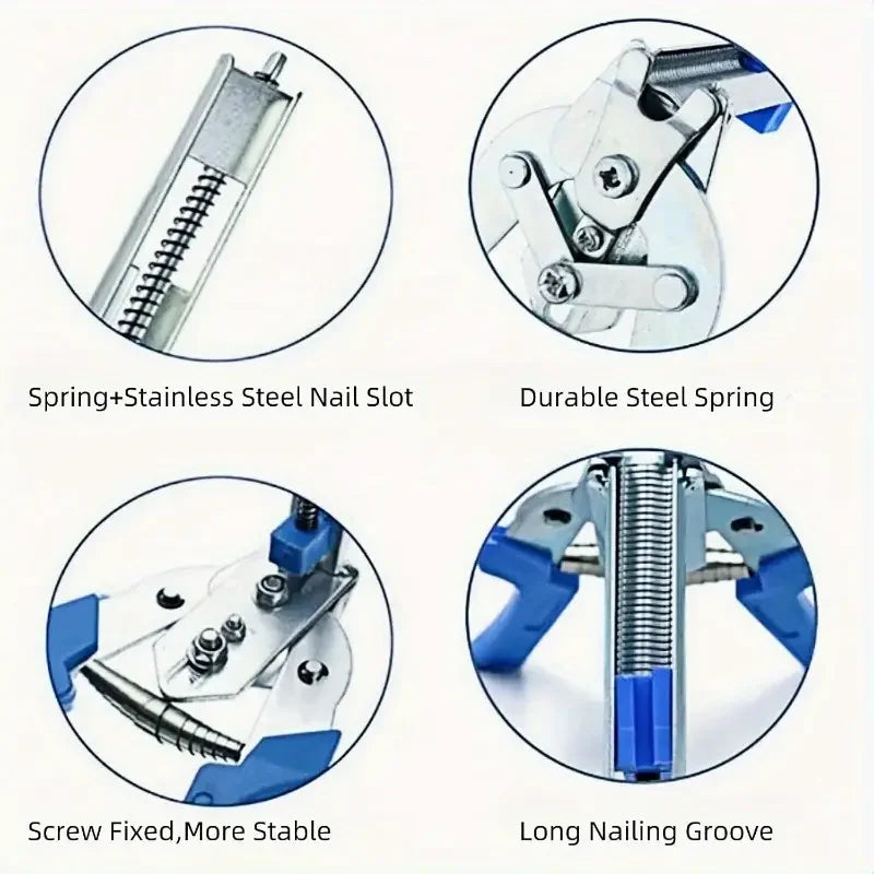 Hog Ring Plier Tool for Bird & Poultry Cages