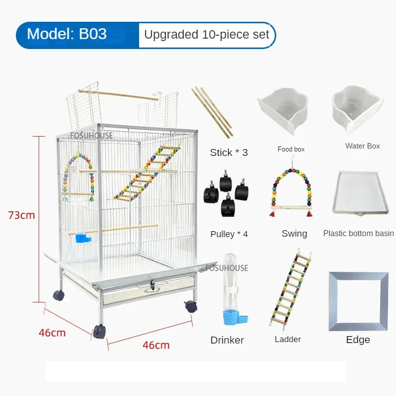 Luxury Starling Breeding Cage