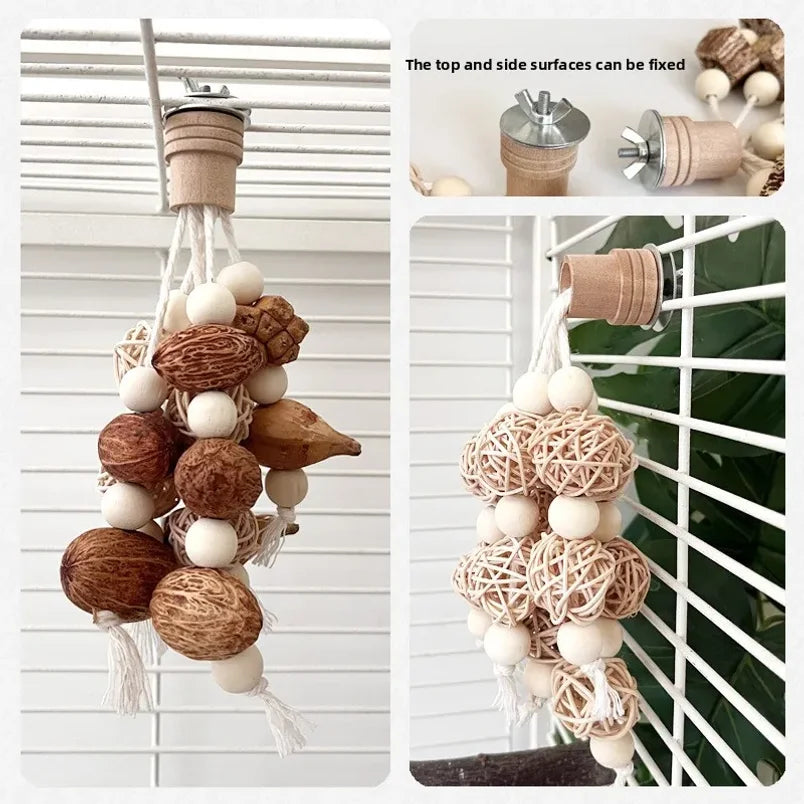 Cotton Rope Pinecone Toy