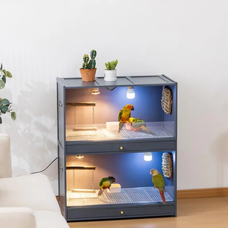 Thermostatic Parrot Breeding Cage