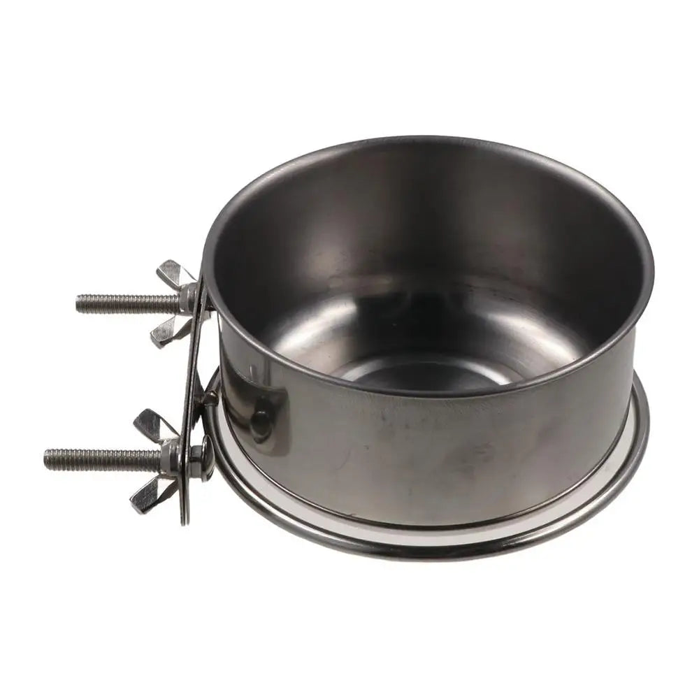 Stainless Steel Parrot Food & Water Bowl