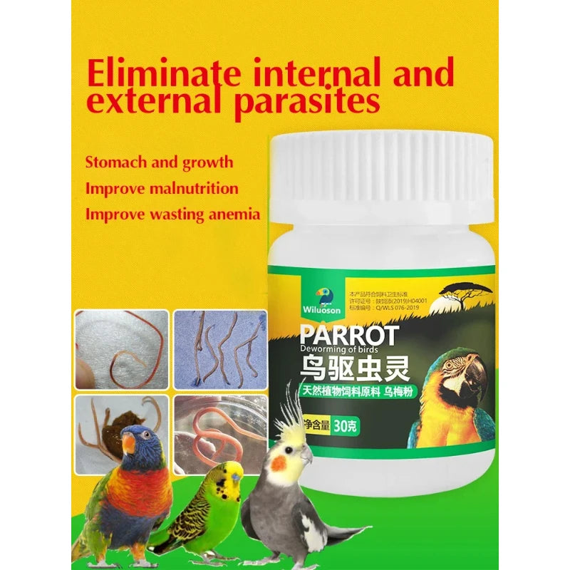 Parrot Deworming Treatment