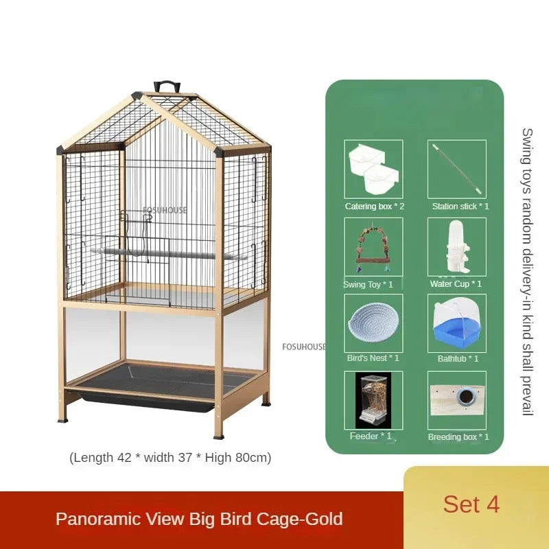 Portable Luxury Parrot Villa