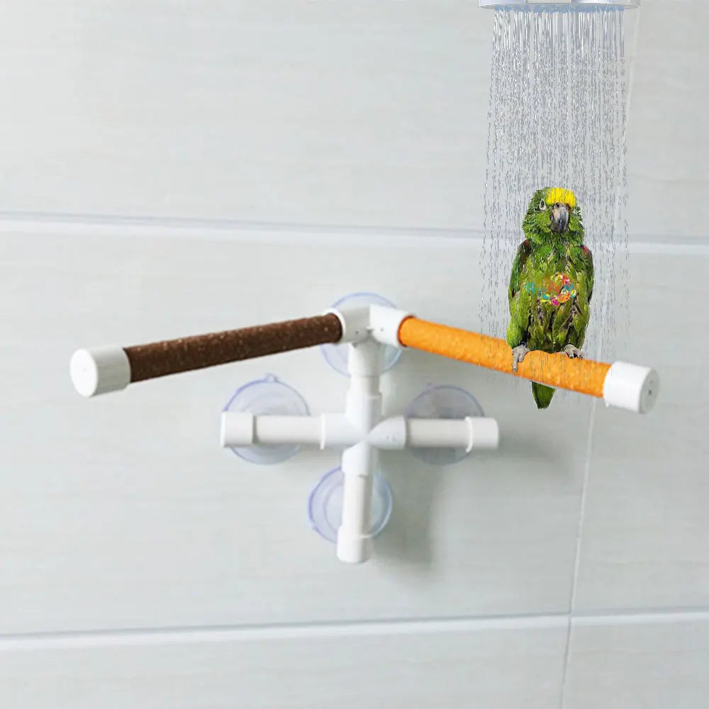 Parrot Shower Perch